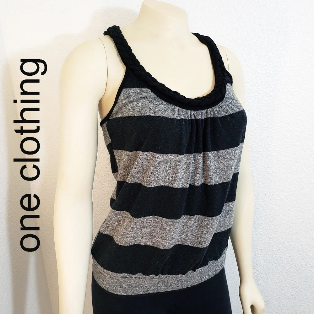 Striped Racerback tanktop S - Picture 1 of 7